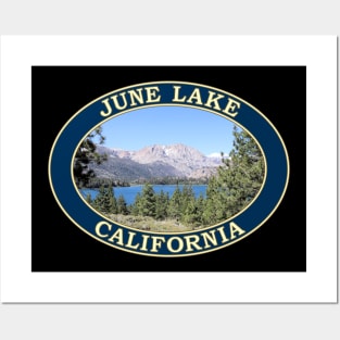 June Lake, California - Eastern Sierra Nevada Mountains Posters and Art